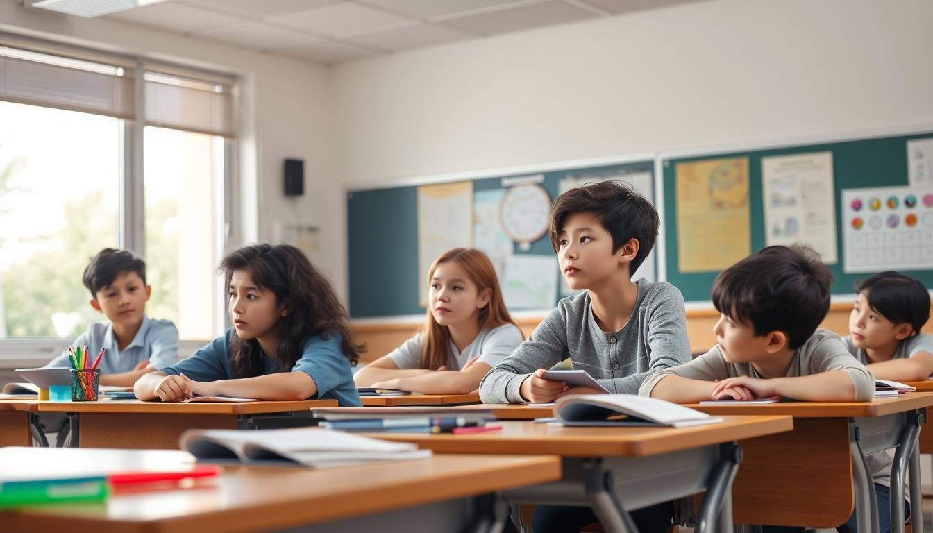 Students and educational resources in a modern learning environment